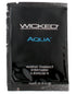 Wicked Sensual Care Aqua Waterbased Lubricant - .1 oz Fragrance Free